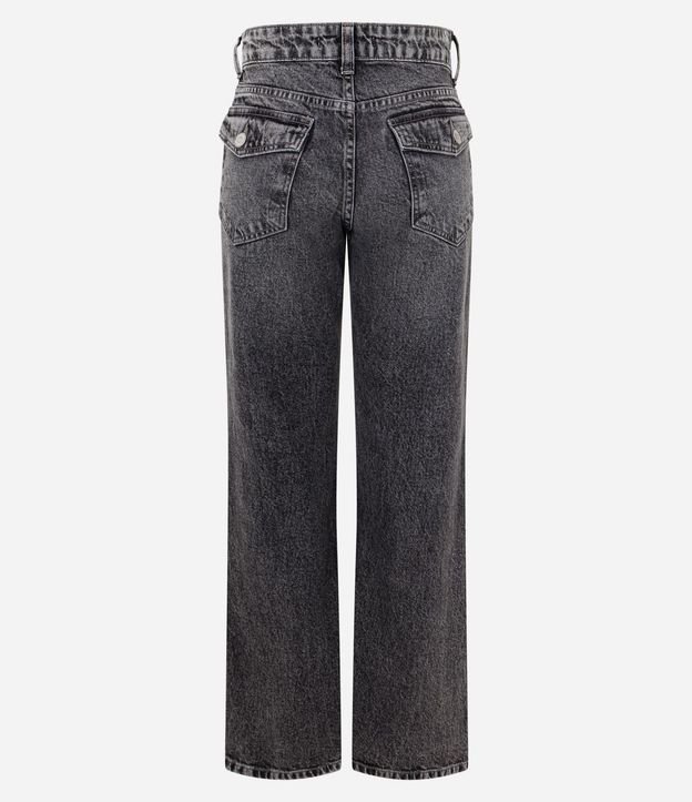 Pantalón Flare en Jeans con Cintura Mediana 7