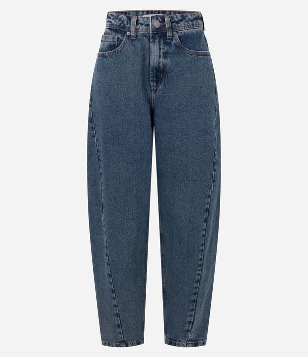 Pantalón Balloon en Jeans con Cintura Alta 5
