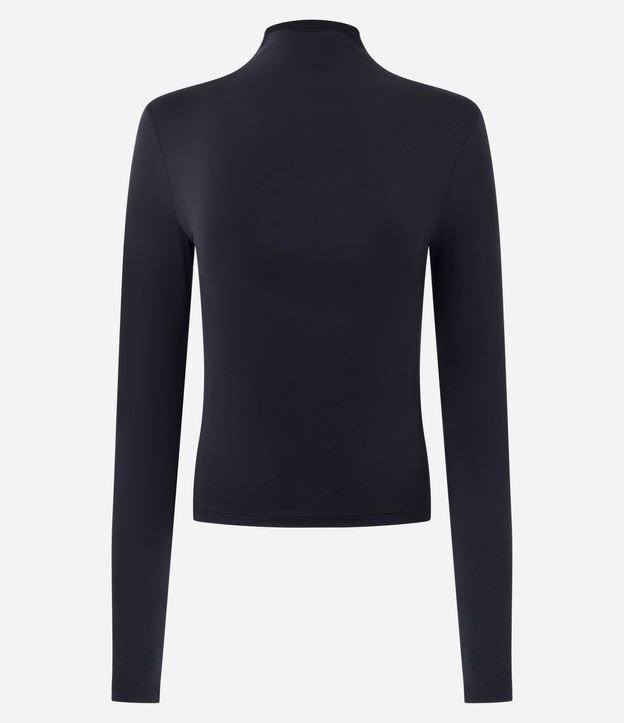 Blusa en Poliamida con Cuello Alto 2