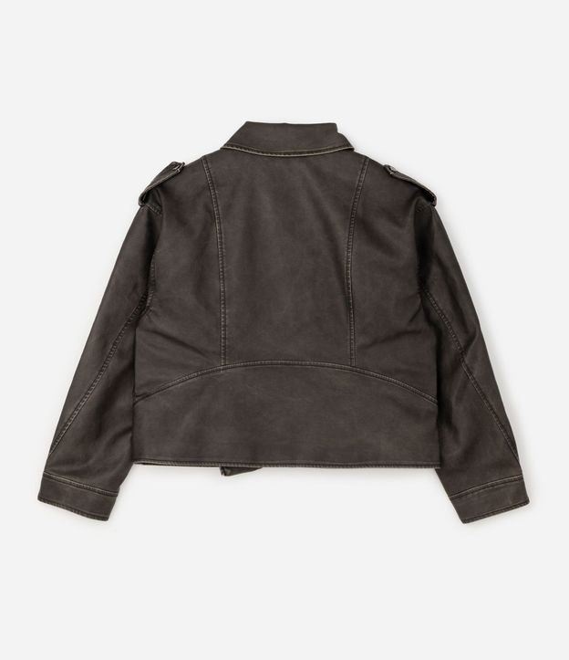 Campera PU Biker Oversized Curve & Plus Size 7