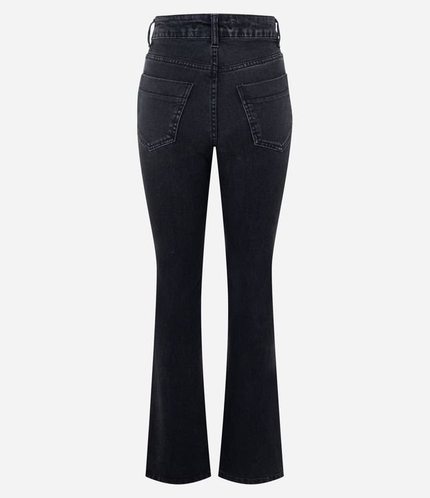 Pantalón Bootcut Jeans con Elastano y Bolsillo Reloj 3