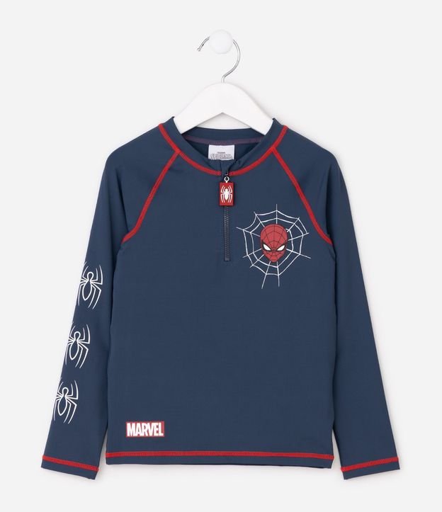 Remera Infantil con Protección UV Estampado Personaje Spider-Man - Talle 4 a 10 años 1