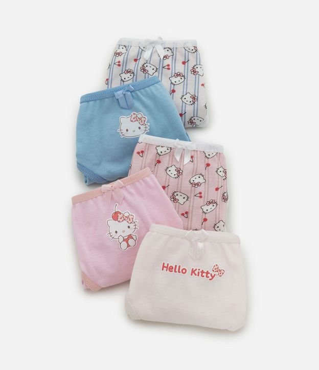Kit 05 bombachas Infantil Slip Hello Kitty – Talle 4 a 14 años 3