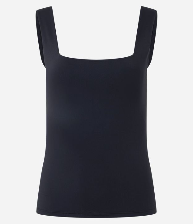Blusa en Poliamida con Escote Cuadrado 2