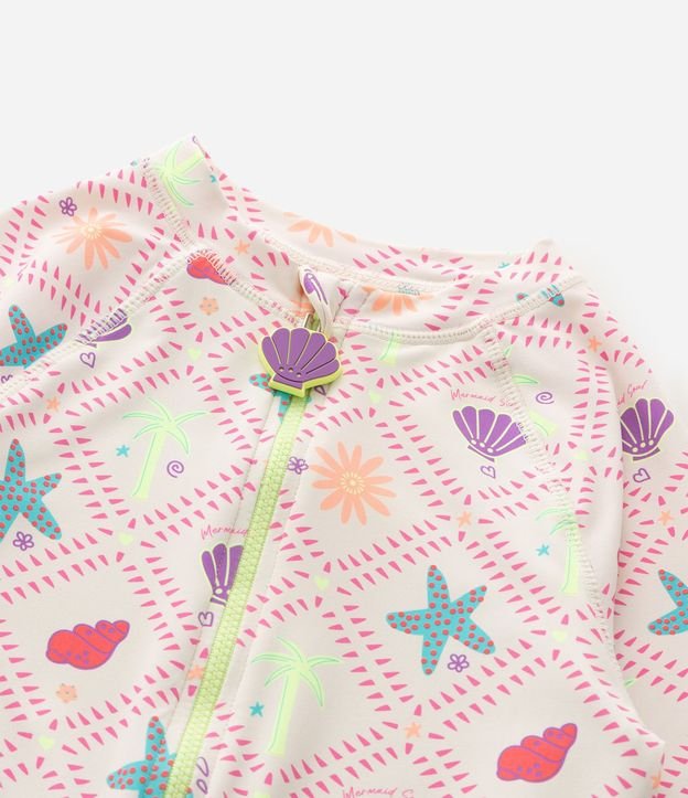 Malla Infantil Playera Tropical - Talle 5 a 14 años 4