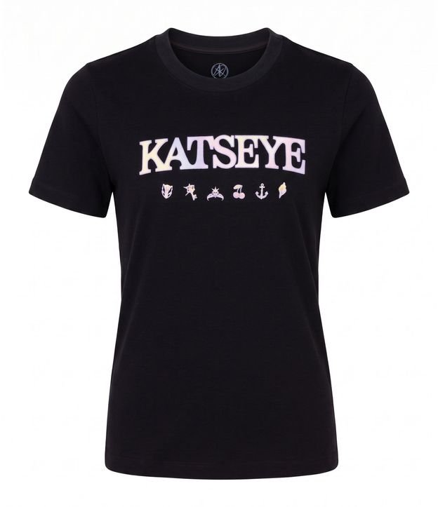 Remera en Algodón con Estampa de Katseye con Lettering 5