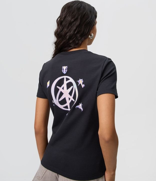 Remera en Algodón con Estampa de Katseye con Lettering 4