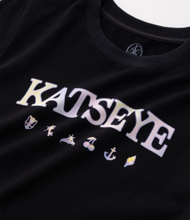 Remera en Algodón con Estampa de Katseye con Lettering 7