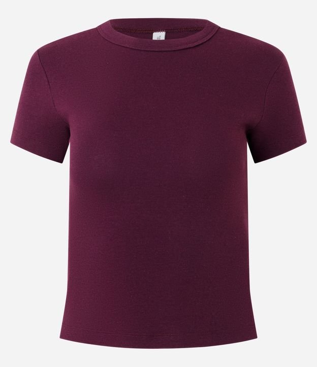 Blusa Ajustada en Algodón con Mangas Cortas 2