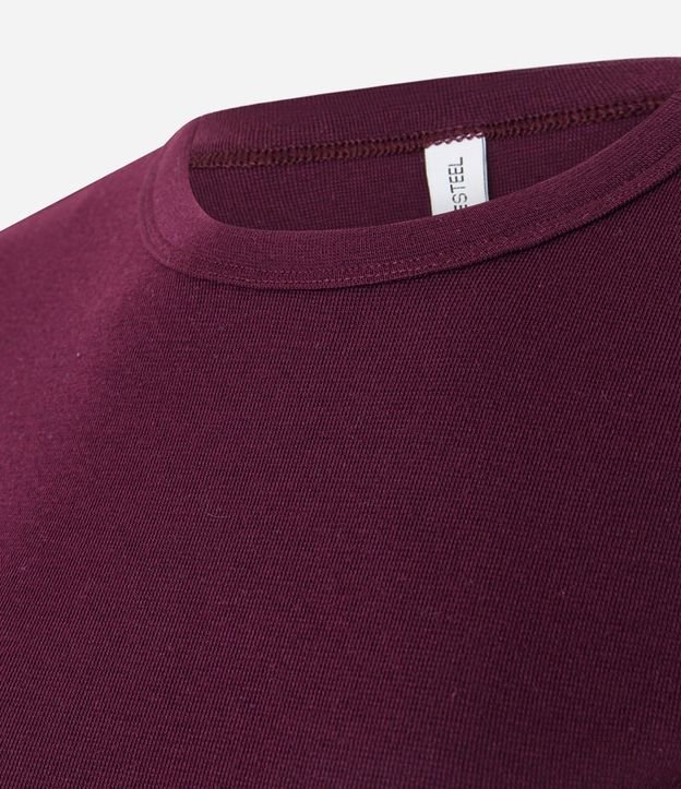 Blusa Ajustada en Algodón con Mangas Cortas 3