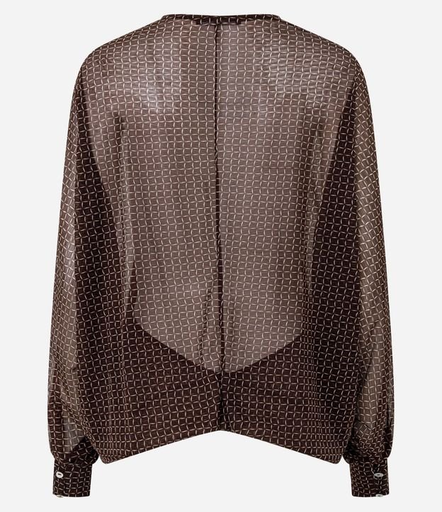 Blusa Amplia con Mangas Largas 6