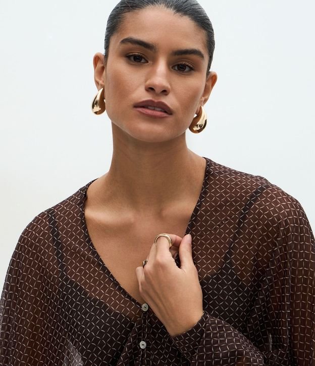 Blusa Amplia con Mangas Largas 3