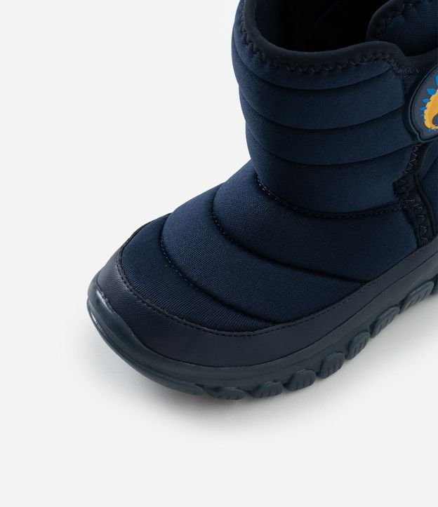Bota Infantil Dinosaurio con Pelito y Suela LED – Talle 20 a 27 5