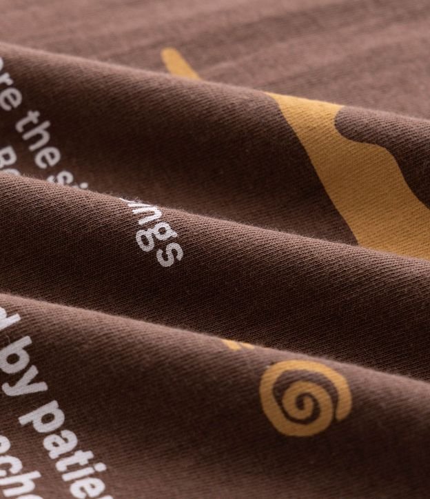 Remera Comfort en Algodón Estampa de Montaña 7