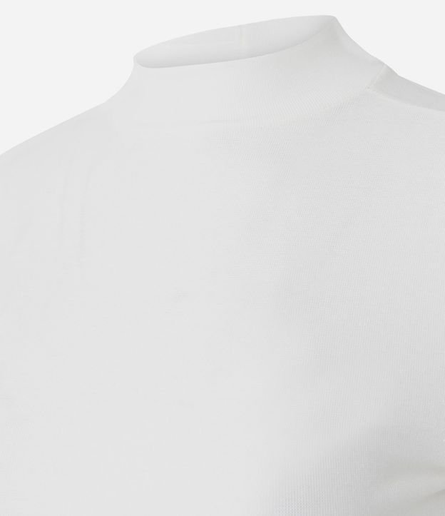 Blusa Básica en Rib con Cuello Alto 6