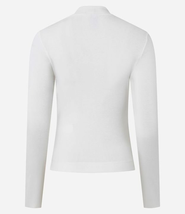 Blusa Básica en Rib con Cuello Alto 7