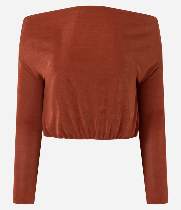 Blusa Hombro a Hombro en Rib 5