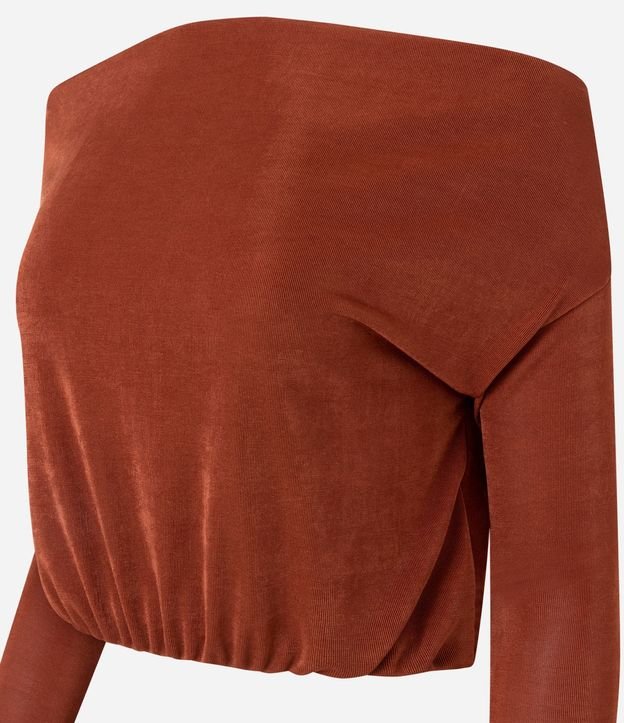 Blusa Hombro a Hombro en Rib 6