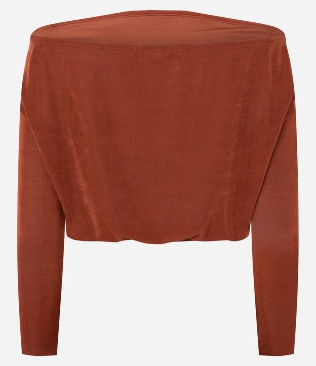 Blusa Hombro a Hombro en Rib 7