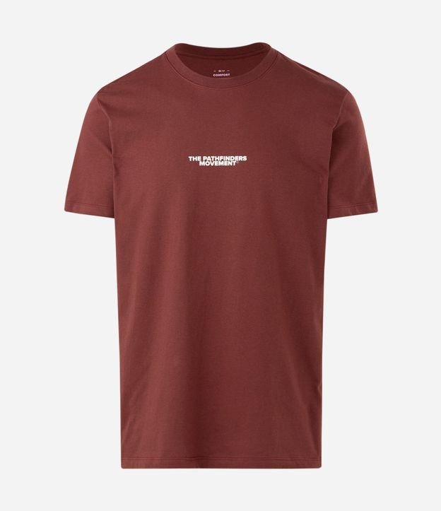 Remera Comfort en Algodón con Lettering
