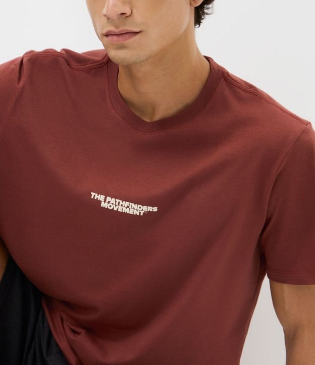 Remera Comfort en Algodón con Lettering 3