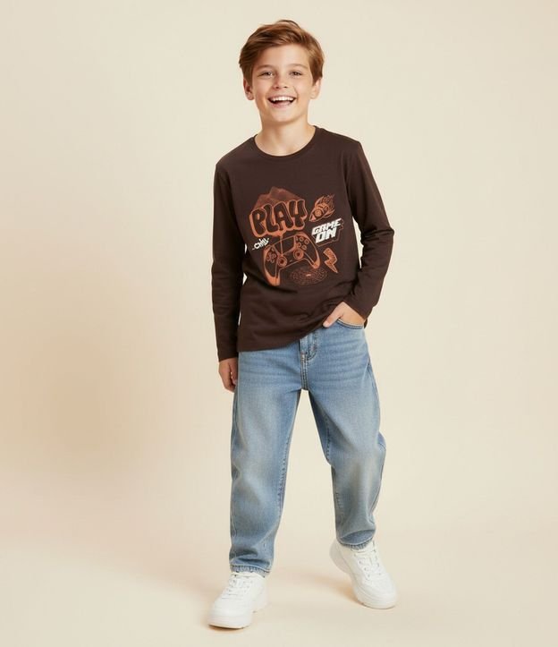 Remera Infantil con Estampa de Video Game – Talle 5 a 16 años