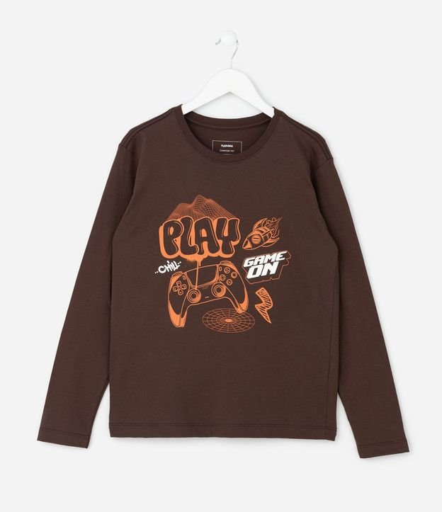 Remera Infantil con Estampa de Video Game – Talle 5 a 16 años 2