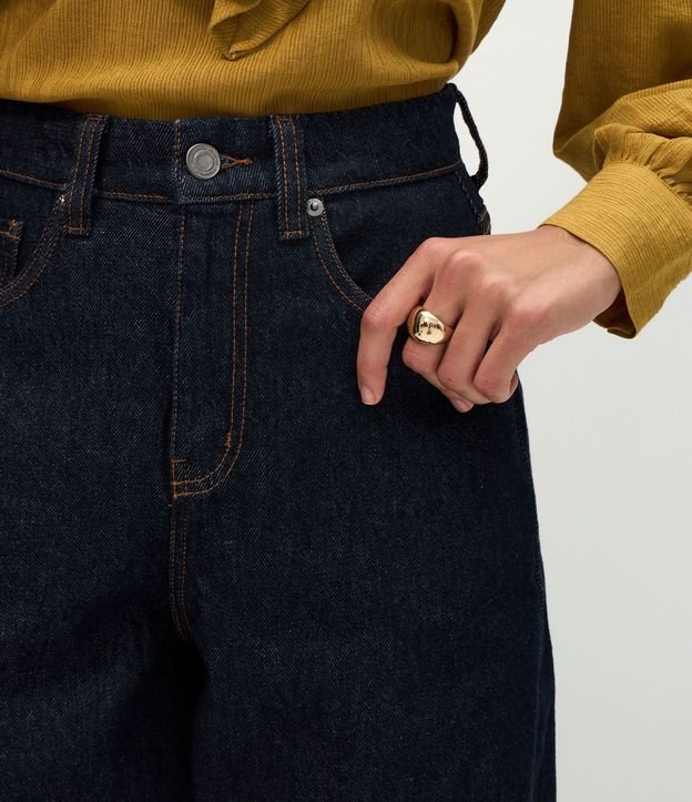 Pantalón Carrot en Jeans con Cintura Alta 4
