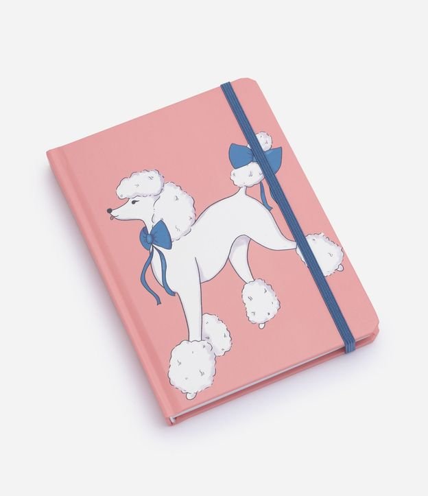Cuaderno con Estampa de Perro Poodle 96 Páginas