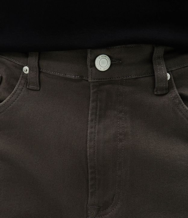 Pantalón Recto Vintage en Sarga 4