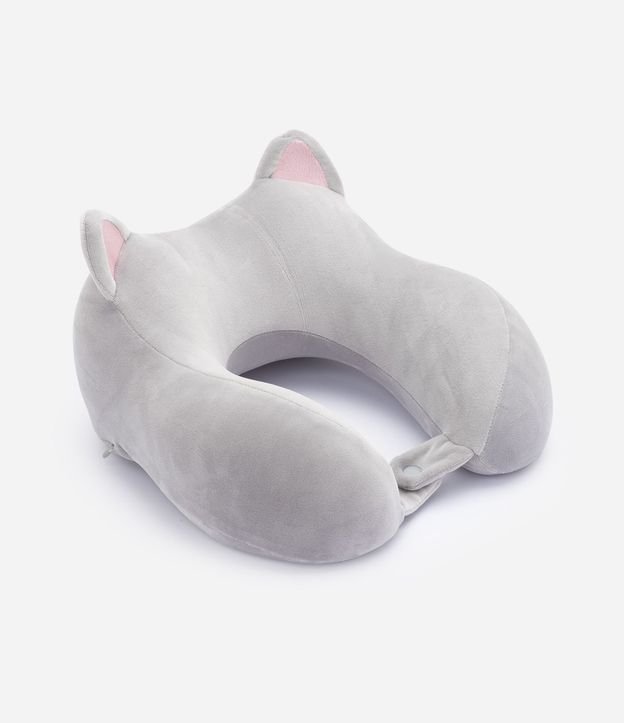 Almohada de Viaje con Orejas de Gatito