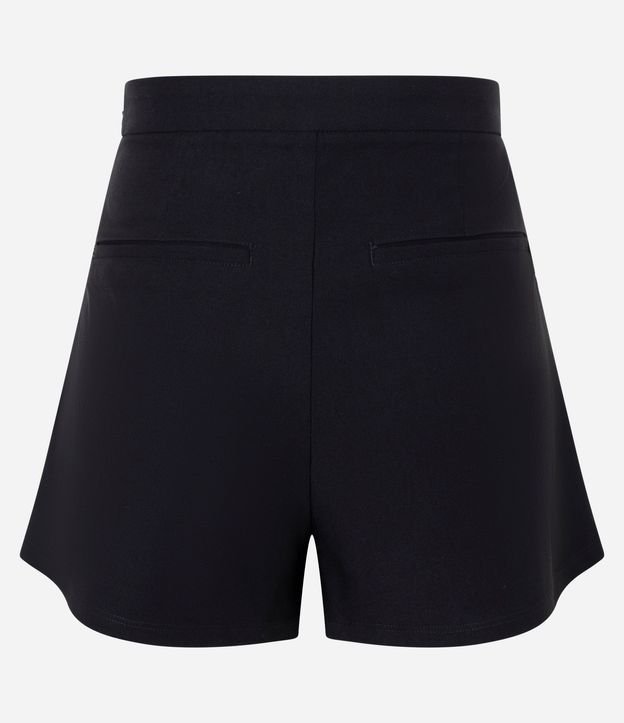 Short en Bengalina con Botones en la Cintura 6