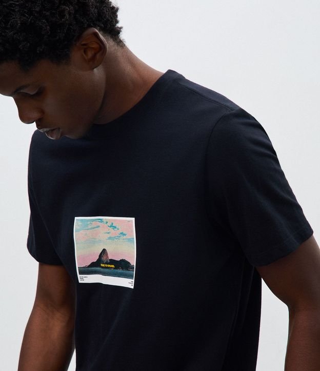 Remera Manga Corta Photoprint Come to Brasil