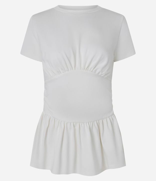 Blusa en Ponto Roma con Recorte Corsetado 5