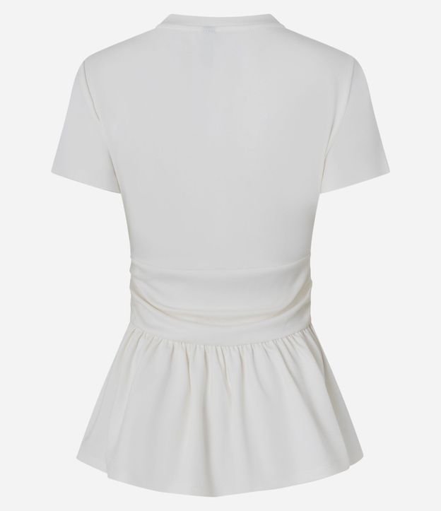 Blusa en Ponto Roma con Recorte Corsetado 6