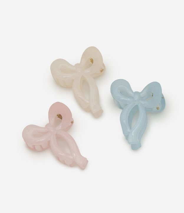 Kit 03 Pinzas Infantil en Formato de Lazo – Talle U