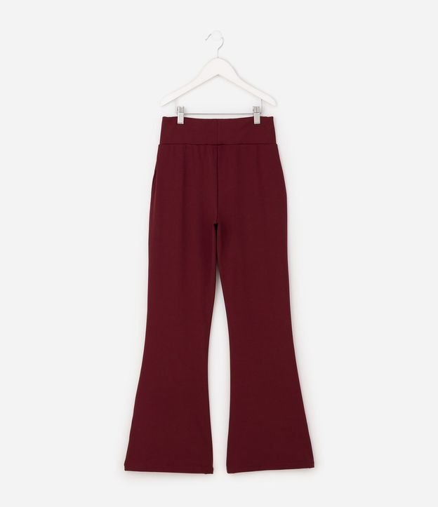 Pantalón Flare Deportiva con Cintura Ancha Infantil - Talle 7 a 16 años 3
