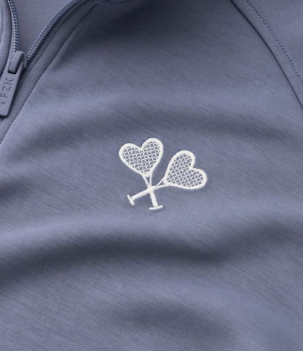 Campera Algodón Infantil en Modal Bordado - Talle 7 -a 16 años 6