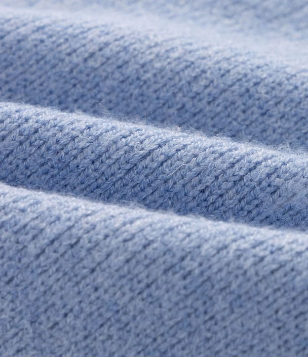 Cardigan Infantil en Punto con Estampa de Nubes - Talle 7 a 14 años 4
