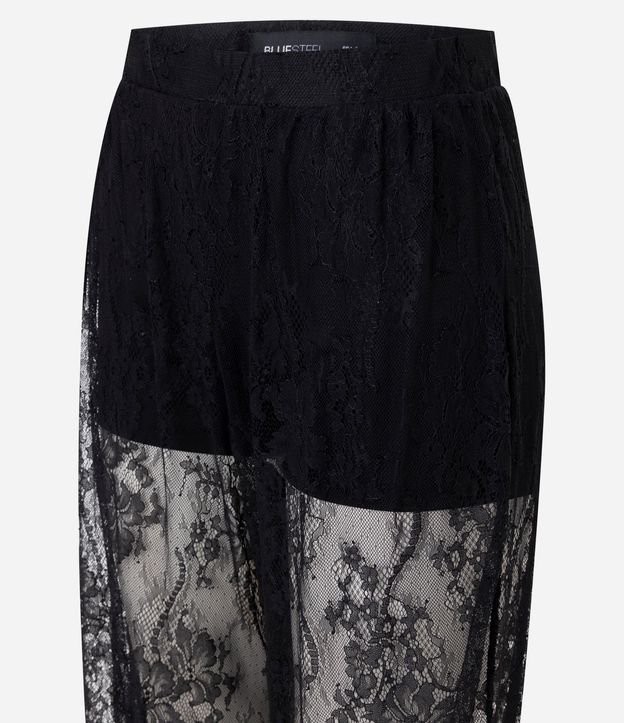 Pantalón Aladin en Encaje con Cintura Elástica 7