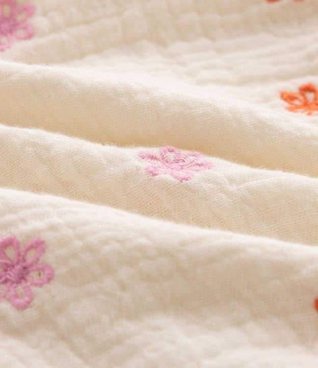 Vestido Evasê Infantil con Bordados Florales – Talle 1 a 6 años 4