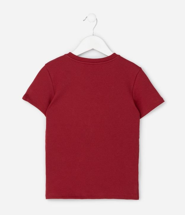 Baby Look Infantil en Rib con Aplicación de Moñitas – Talle 5 a 14 años 3