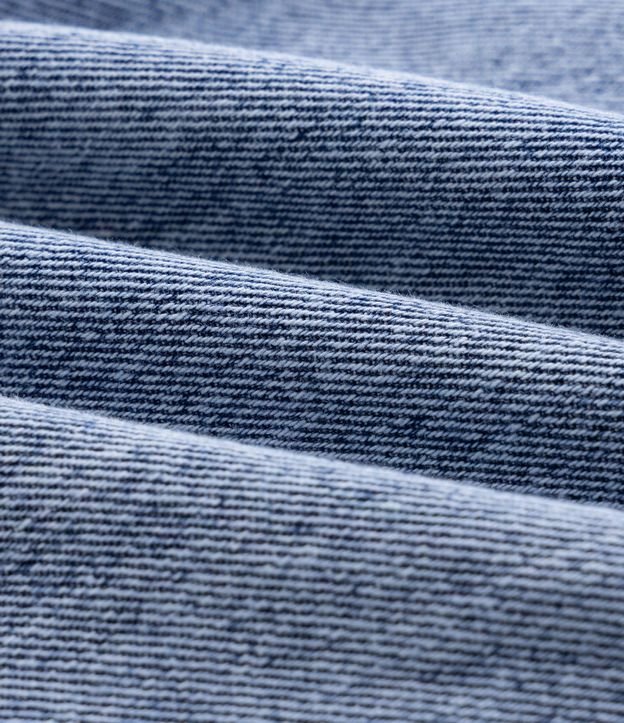 Pantalón Infantil en Jeans con Bordado de Cereza – Talle 7 a 16 años 4