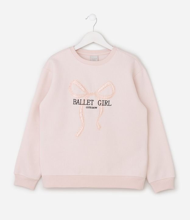 Buzo Infantil con Bordado Ballet con Lazo – Talle 5 a 16 años 4
