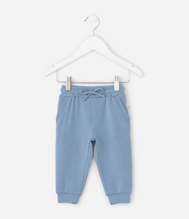 Pantalón Infantil con Cordón Ajustable - Talle RN a 18 Meses 2