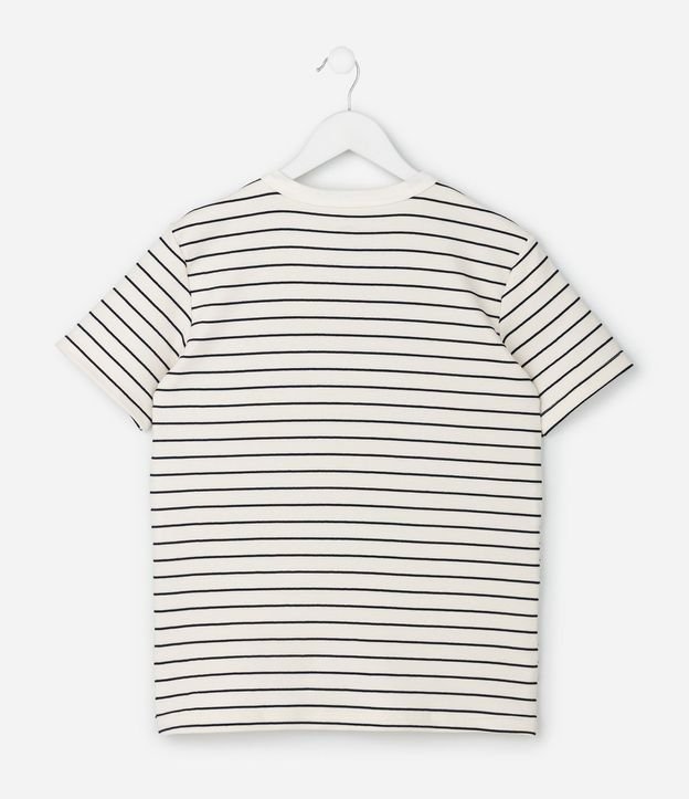 Remera Infantil Rayas en Relieve – Talle 5 a 14 años 3