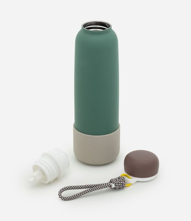 Botella Térmica en Acero Inoxidable con Asa de Silicone 750ml 5