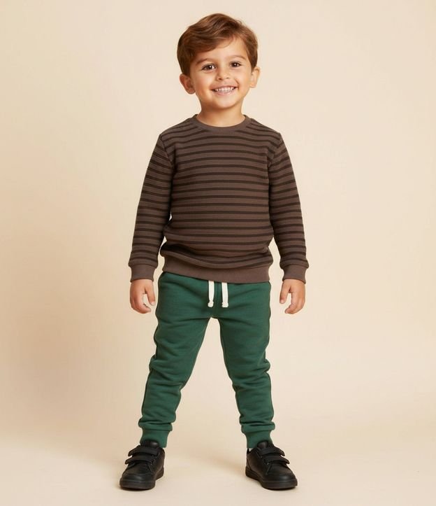 Remera Infantil Rayas con Texturizada – Talle 1 a 5/6 años