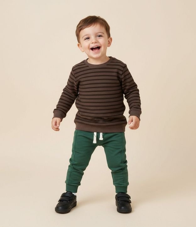 Remera Infantil Rayas con Texturizada – Talle 1 a 5/6 años 2