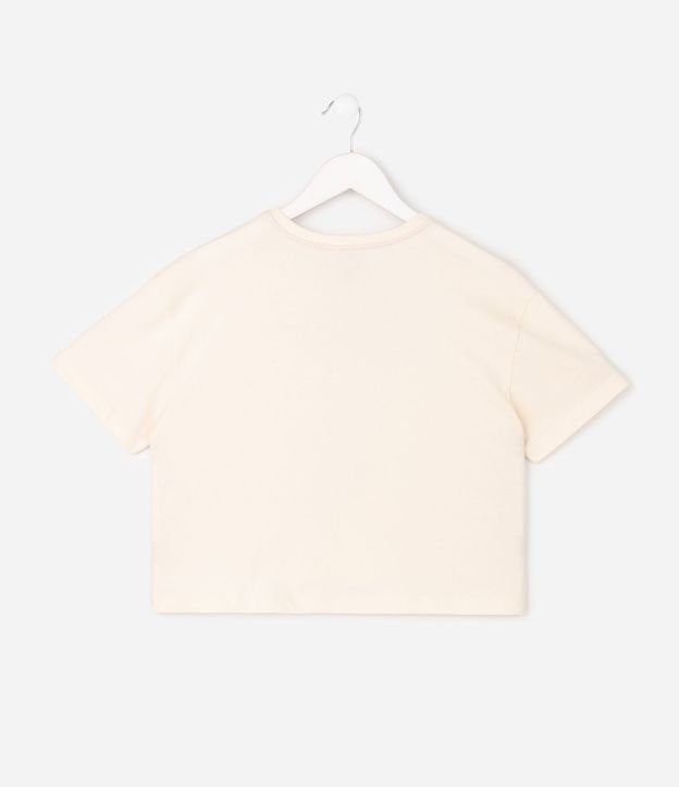 Remera Infantil Boxy con Estampa de Ballerina – Talle 5 a 14 años 5